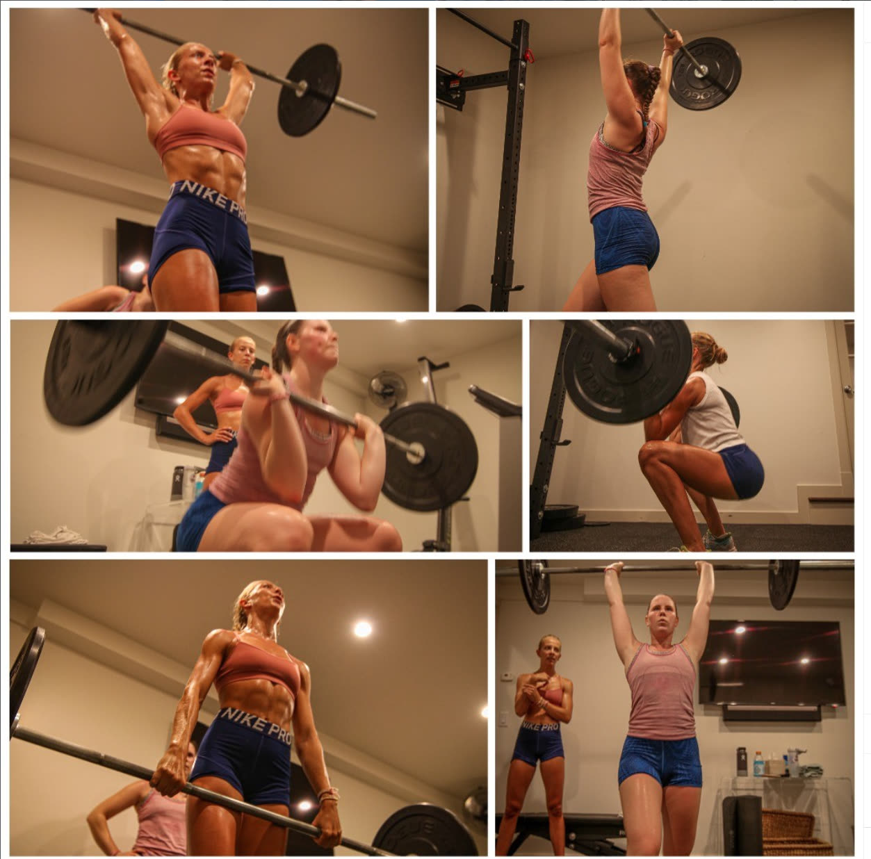 Winter training in the gym